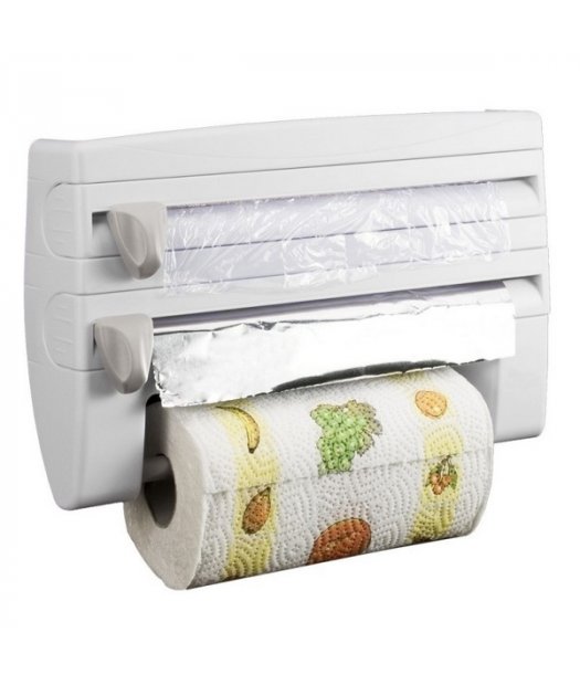 DISPENSADOR PAPEL-FILM-ALUMINIO COCINA TRIPLE [7054002] - 0,00€ :  SMART-T-HAUS - Web Oficial - Productos para el hogar.