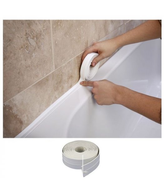 CINTA ADHESIVA SILICONA JUNTAS BAO 3 CMS X 3 M